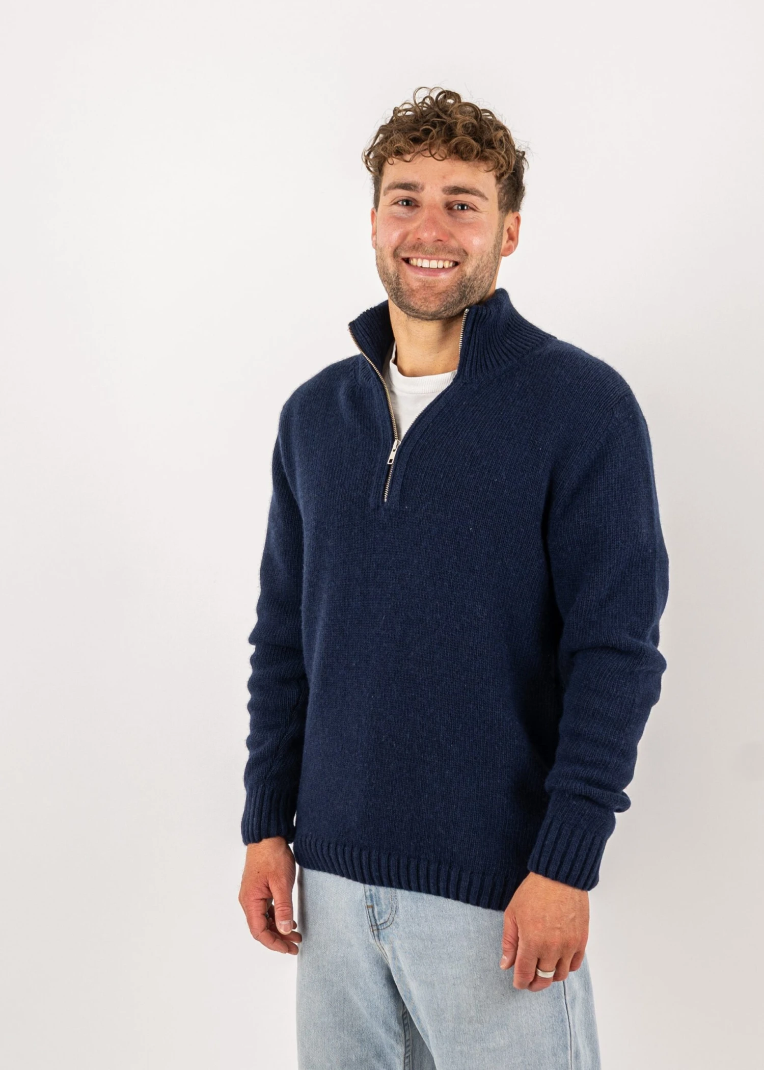 Strickpullover MOODSK Navy 2 Strickpullover MOODSK Navy – Bild 2