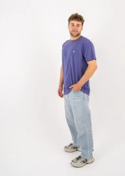 T-Shirt JOHANN SkipperBlue -Noorlys sommer nachhaltig faire mode bio summer kleid W25 7