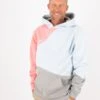 Hoodie DYNAAMIK FlamingoPink/IllusionBlue/UltimateGrey