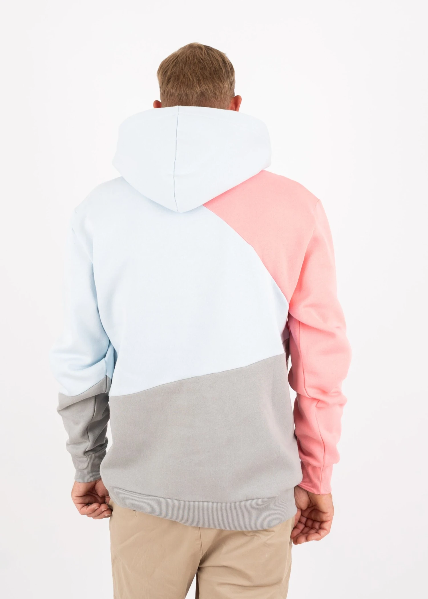 Hoodie DYNAAMIK FlamingoPink/IllusionBlue/UltimateGrey 2 Hoodie DYNAAMIK FlamingoPink/IllusionBlue/UltimateGrey – Bild 2