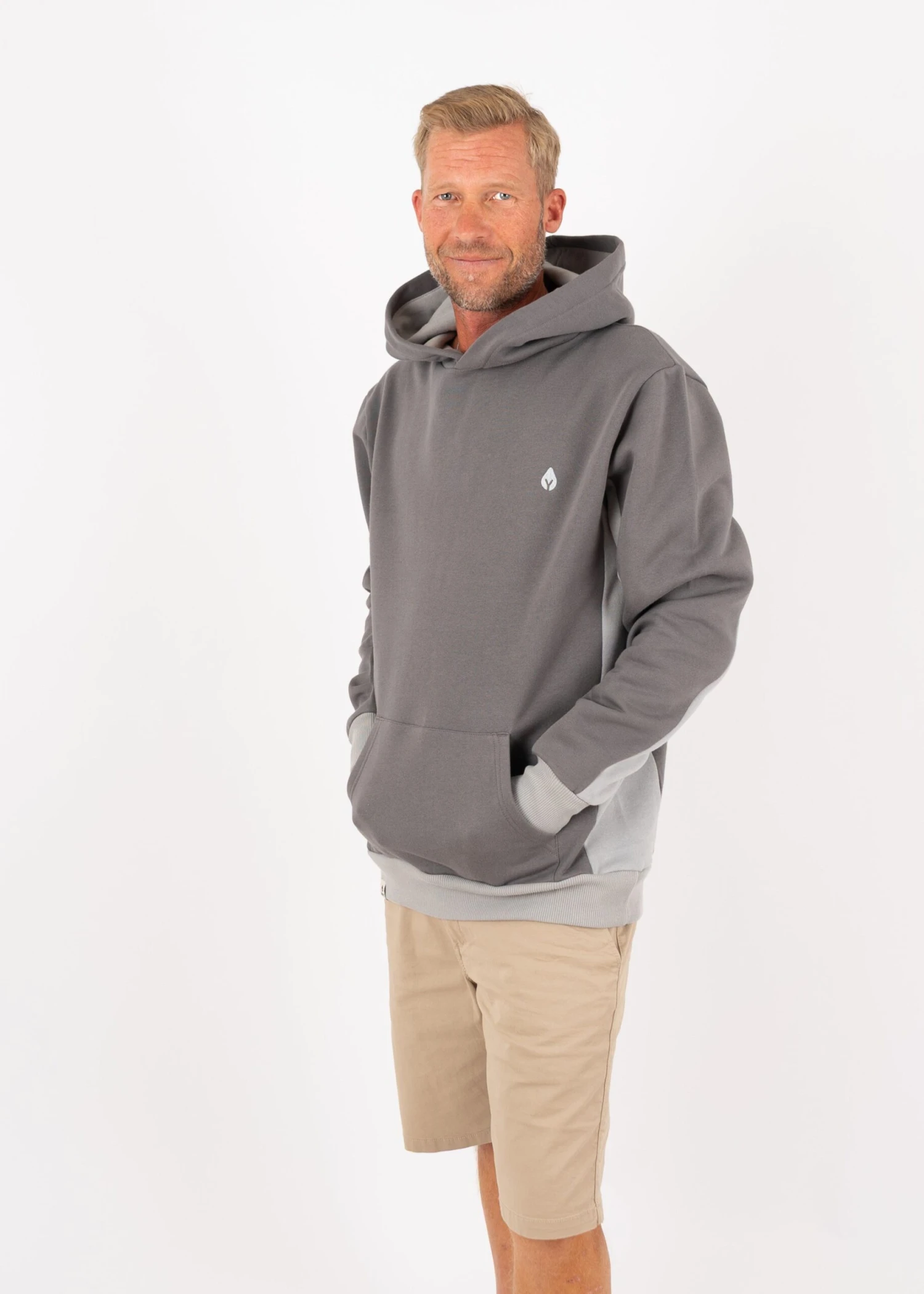 Hoodie WILKE SmokedPearl/UltimateGrey 2 Hoodie WILKE SmokedPearl/UltimateGrey – Bild 2