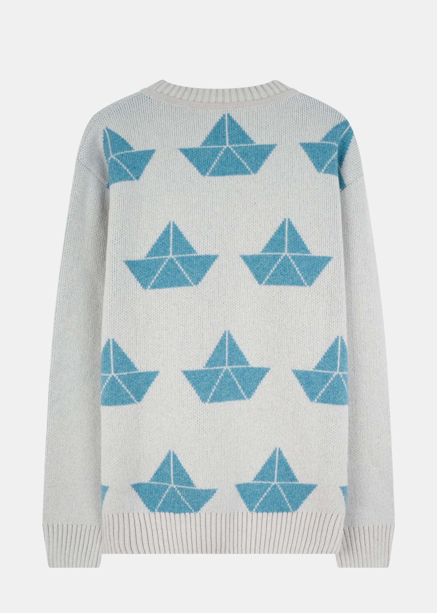 Strick-Sweater BÖNK OysterGrey 4 Strick-Sweater BÖNK OysterGrey – Bild 4