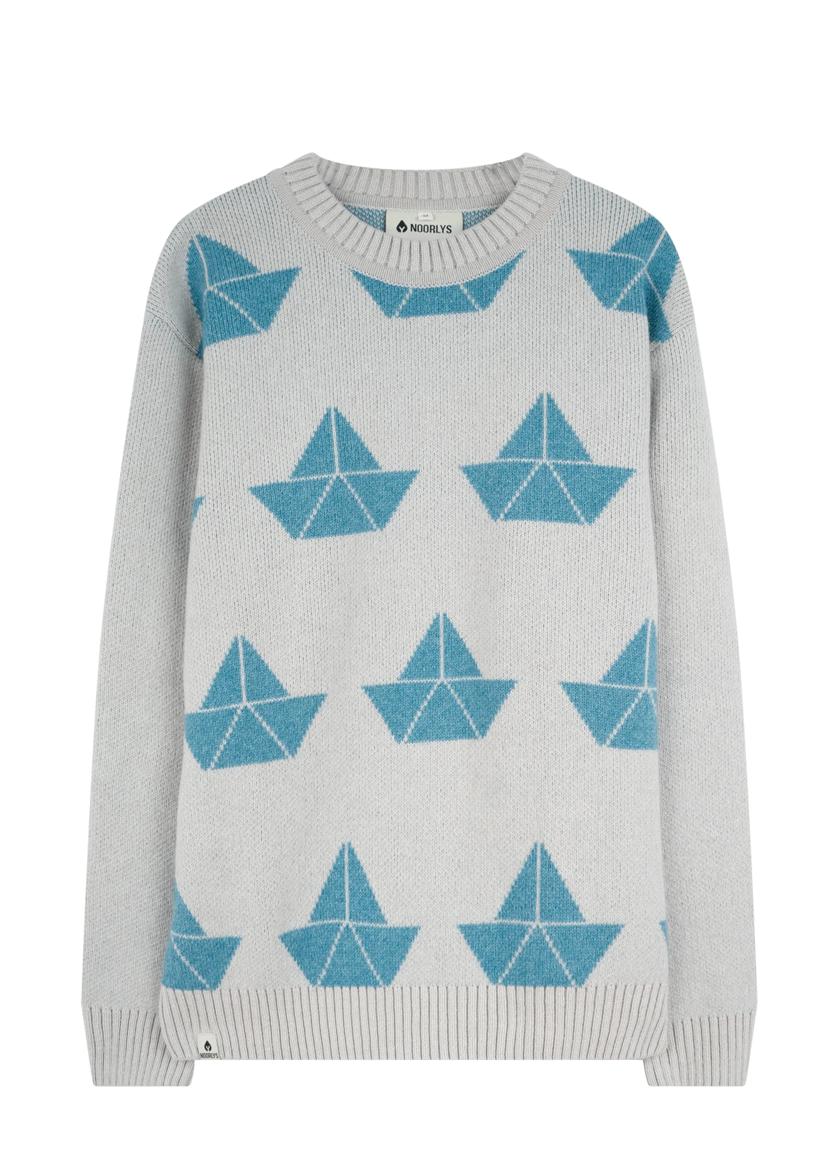 Strick-Sweater BÖNK OysterGrey 2 Strick-Sweater BÖNK OysterGrey – Bild 2