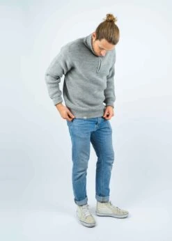 Schwerer Woll-Troyer OSKAR Ash 23 Schwerer Woll-Troyer OSKAR Ash -Noorlys strickpullover oskar ash 3