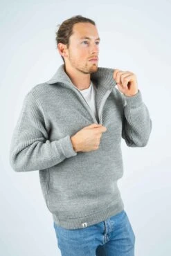 Schwerer Woll-Troyer OSKAR Ash 19 Schwerer Woll-Troyer OSKAR Ash -Noorlys strickpullover oskar ash 4