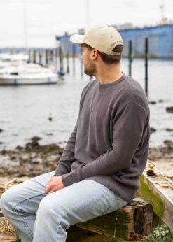 Strickpullover JORI Anthracite 16 Strickpullover JORI Anthracite -Noorlys summer knit spring bio nachhaltig fair produziert oeko cool schoen men women kleidung fresh neu sommer 28