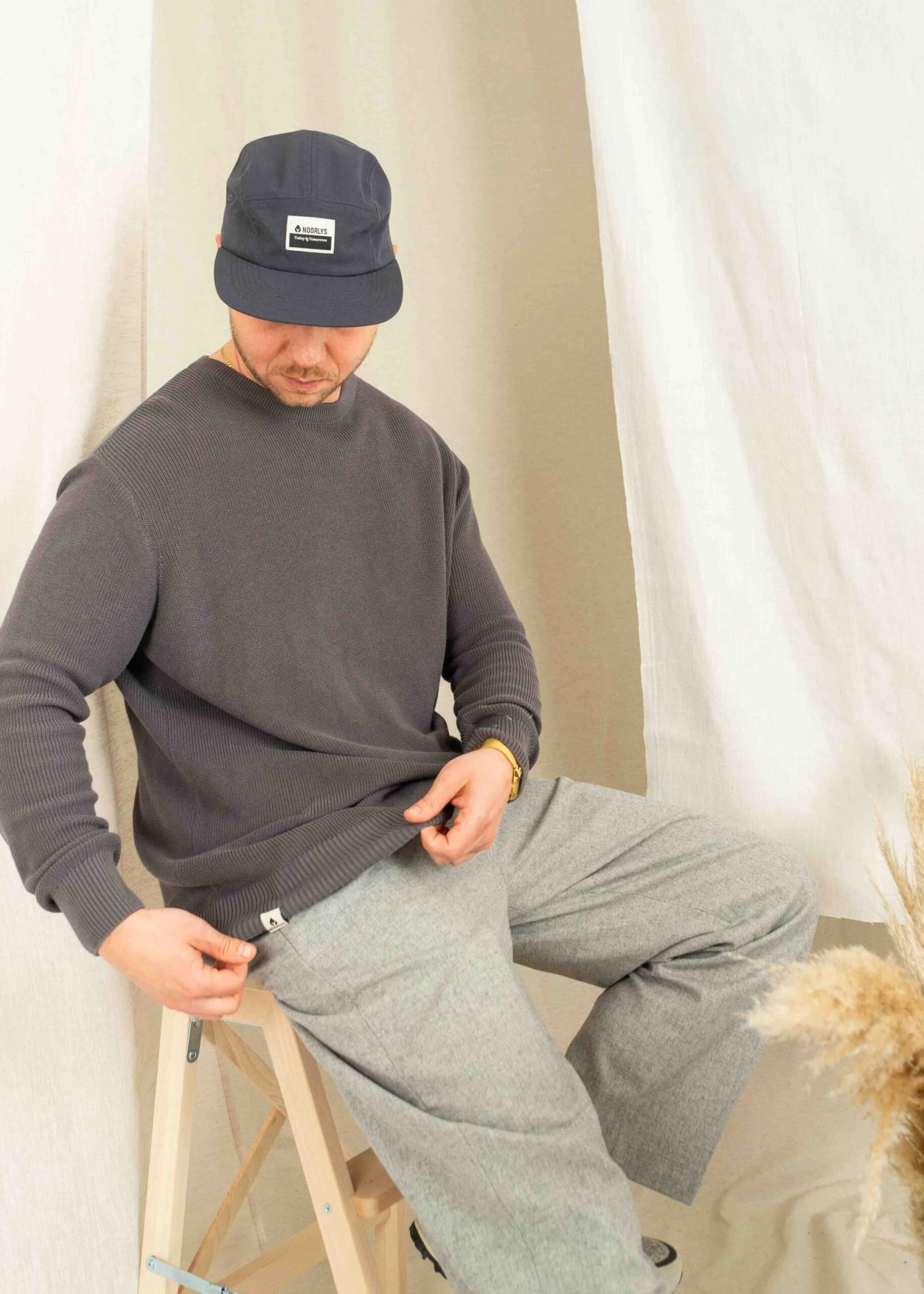 Strickpullover JORI Anthracite 7 Strickpullover JORI Anthracite – Bild 7