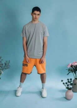 Short SUNDAG Tangerine/SmokedPearl -Noorlys sundag noorlys herren damen sommer nachhaltig fair produziert warm kuschlig cool schoen 136 8a6b8df7 1462 48d9 8a69 2645f70002b1