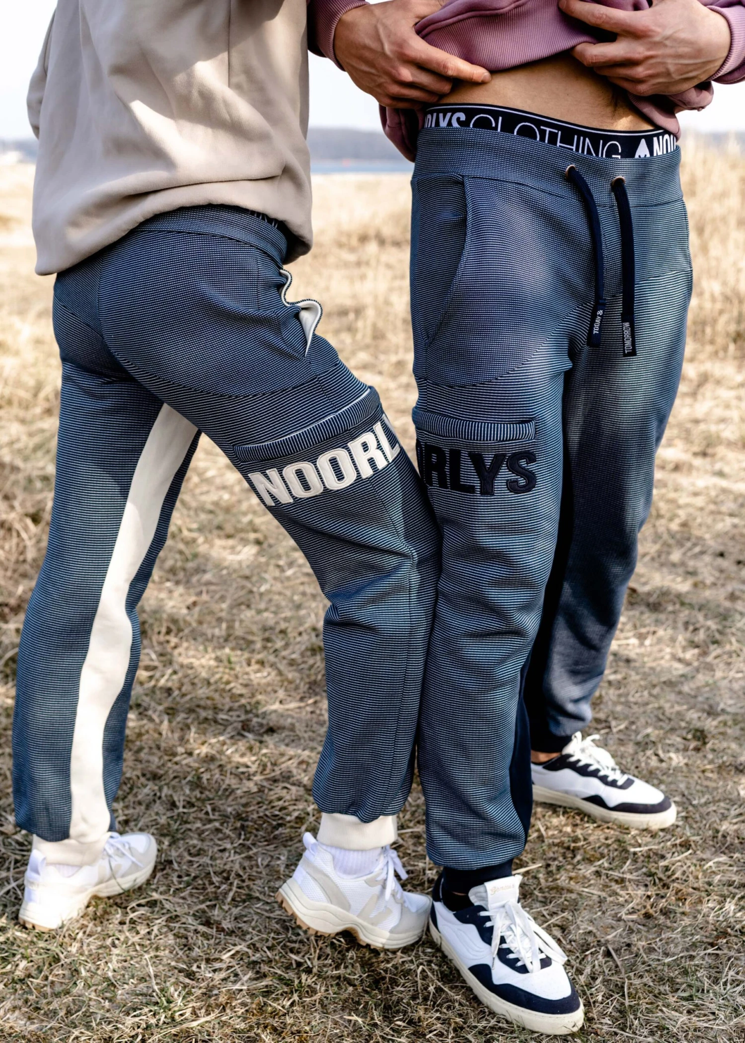 Jogginghose SUNDAG MarineStriped/Navy 9 Jogginghose SUNDAG MarineStriped/Navy – Bild 9