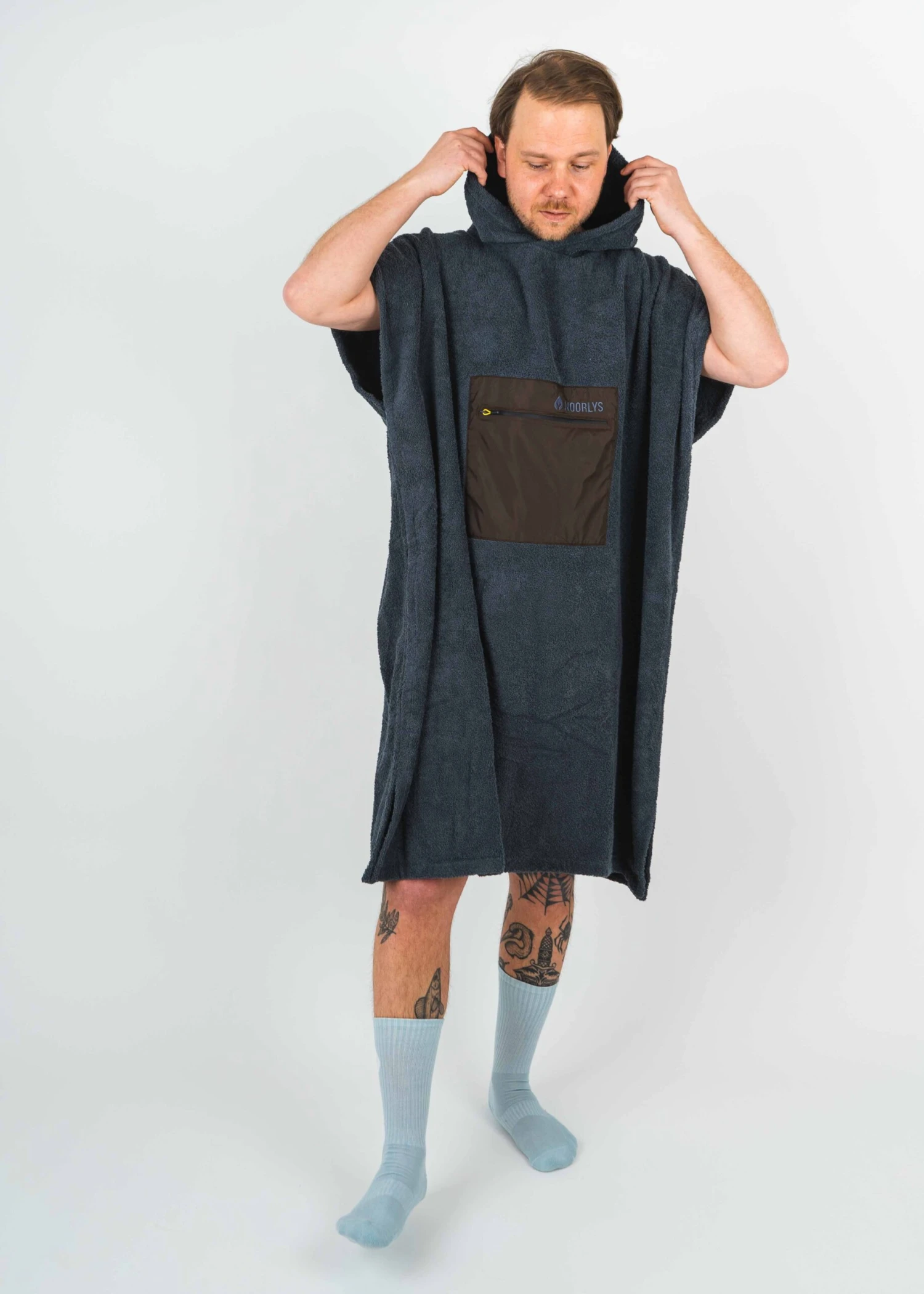 Surf-Poncho MALIA Anthracite 2 Surf-Poncho MALIA Anthracite – Bild 2