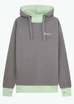 Hoodie STORM SmokedPearl/CameoGreen