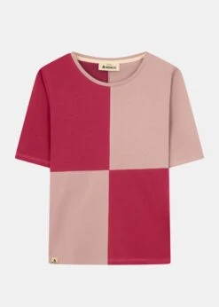T-Shirt FIERNKANT Beaujolais/Mauve