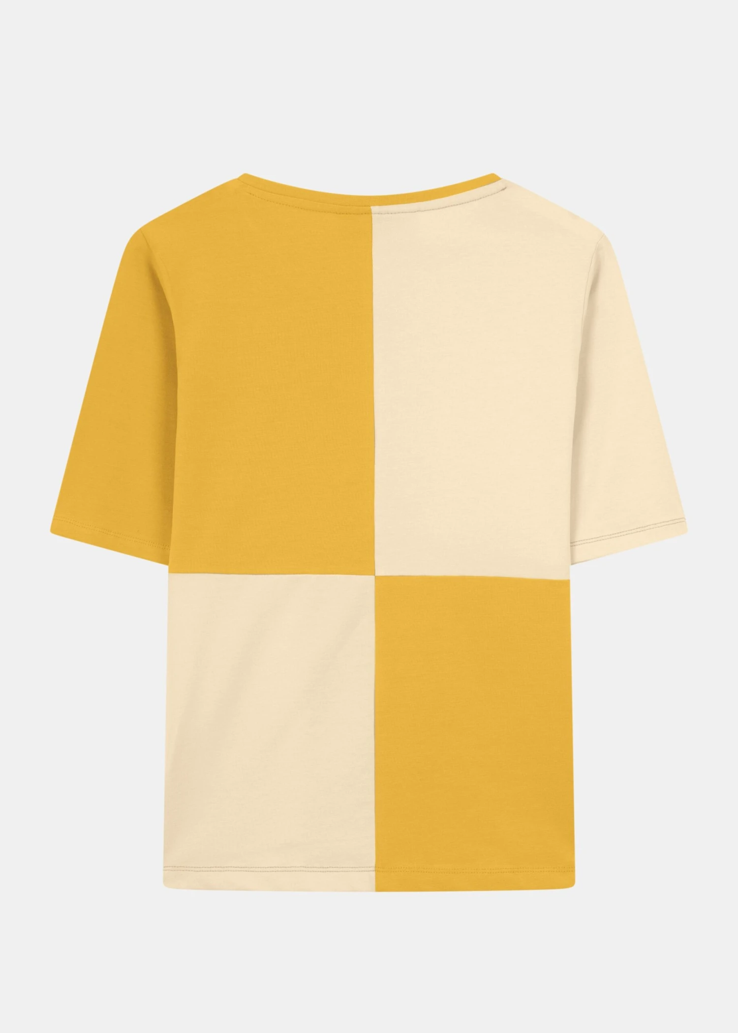 T-Shirt FIERNKANT HoneyGold/PearledIvory 4 T-Shirt FIERNKANT HoneyGold/PearledIvory – Bild 4