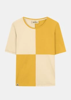 T-Shirt FIERNKANT HoneyGold/PearledIvory