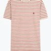 T-Shirt JOHANN MahagonyStriped
