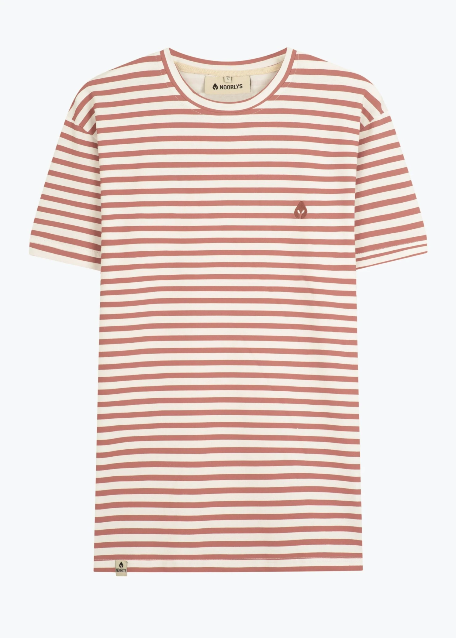 T-Shirt JOHANN MahagonyStriped 1 T-Shirt JOHANN MahagonyStriped