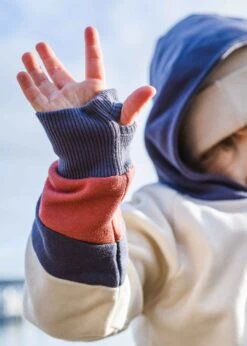 GOTS Hoodie TÜÜTJE PearledIvory -Noorlys tuutje kids outdoor