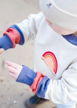 GOTS Hoodie TÜÜTJE PearledIvory -Noorlys tuutje kids outdoor 5