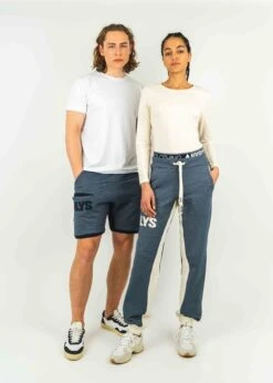 Short SUNDAG MarineStriped/Navy 23 Short SUNDAG MarineStriped/Navy -Noorlys weich kuschlig fair produziert bio baumwolle warm women laessig kollektion new sommer men style 180