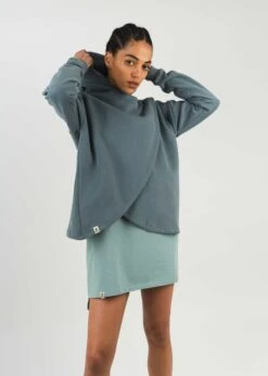 Hoodie VINGER StormyWeather 17 Hoodie VINGER StormyWeather -Noorlys weich kuschlig fair produziert bio baumwolle warm women laessig kollektion new sommer men style 240