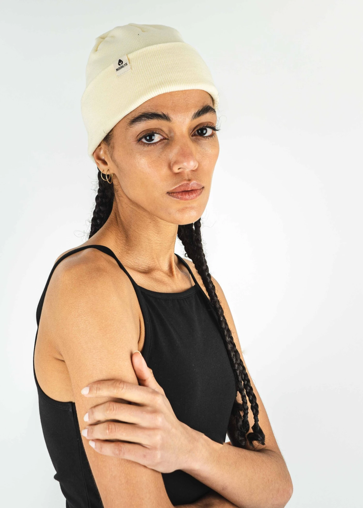 Baumwollmütze FRITZI Wollweiß 3 Baumwollmütze FRITZI Wollweiß – Bild 3