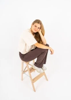 Rib-Leggings SONISA Schokolade -Noorlys winter fair studio cozy schoen nachhaltig faire mode bio summer 218