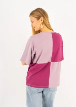 T-Shirt FIERNKANT Beaujolais/Mauve 10 T-Shirt FIERNKANT Beaujolais/Mauve -Noorlys winter fair studio cozy schoen nachhaltig faire mode bio summer 43