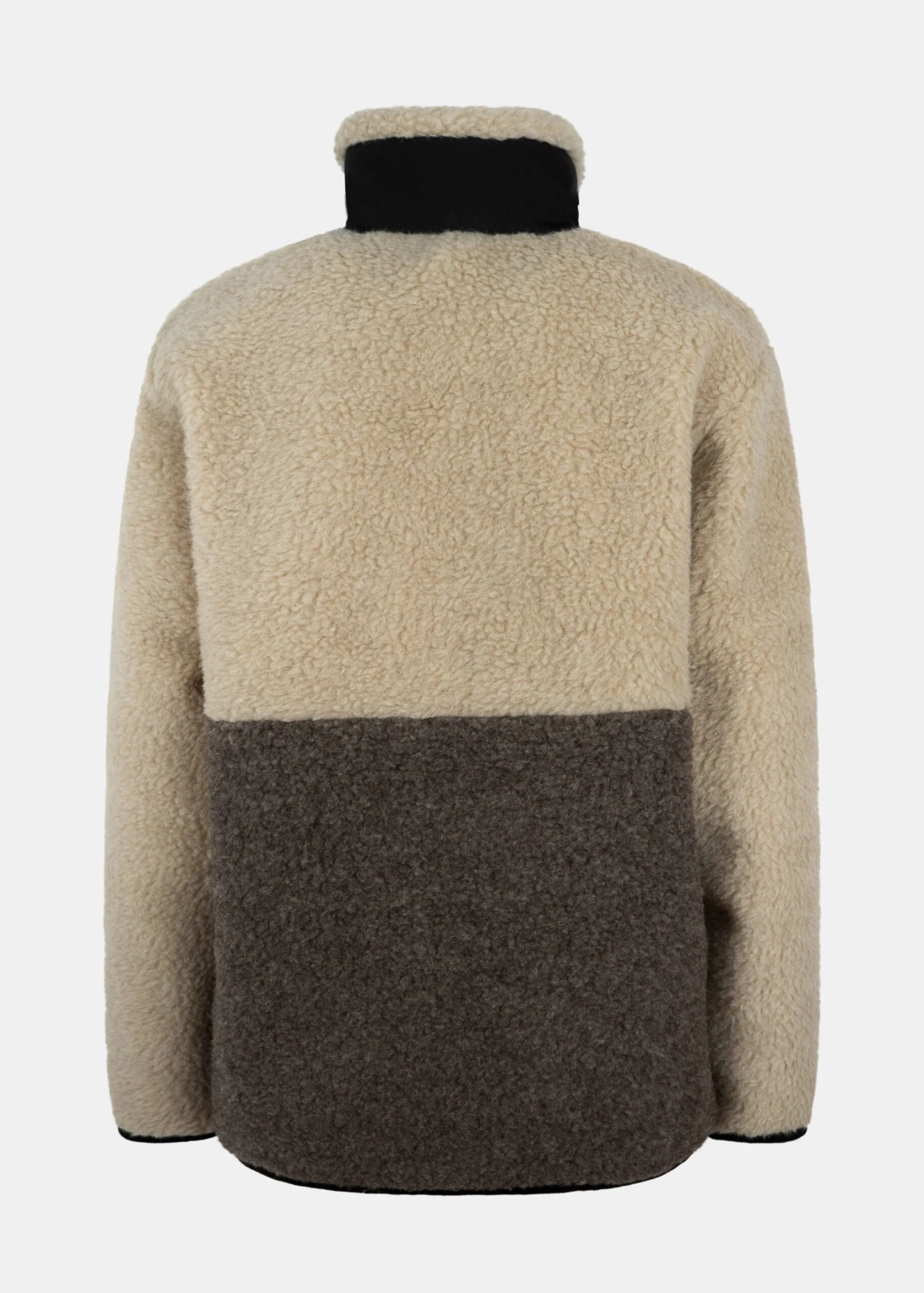 Woll-Jacke WÜLLEN Natur/Braun 5 Woll-Jacke WÜLLEN Natur/Braun – Bild 5