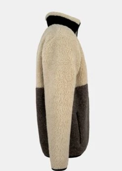 Woll-Jacke WÜLLEN Natur/Braun 11 Woll-Jacke WÜLLEN Natur/Braun -Noorlys wolljacke beige braun s