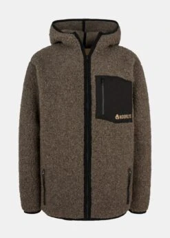 Woll-Jacke BERSCHEN Braun