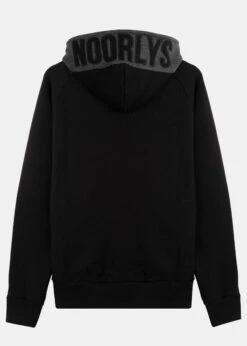 Sweatjacke STRIPPEN Black 22 Sweatjacke STRIPPEN Black -Noorlys ziphood strippen black anthracite hg